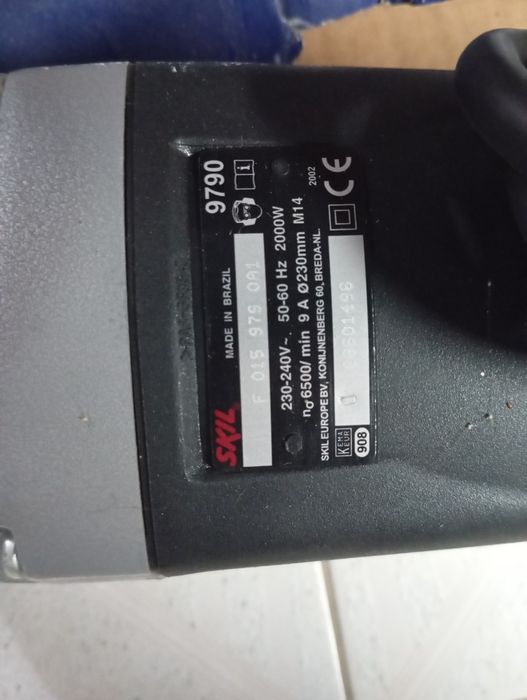 Rebarbadeira skil grande nova