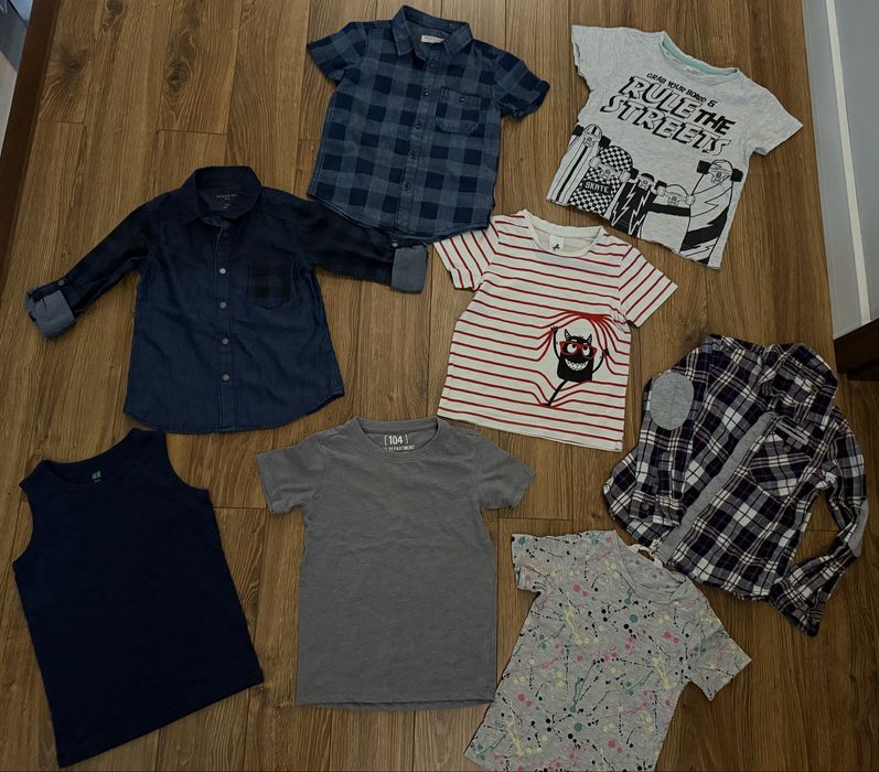Zestaw 8szt ubranek dla chlopca 98/104 Reserved