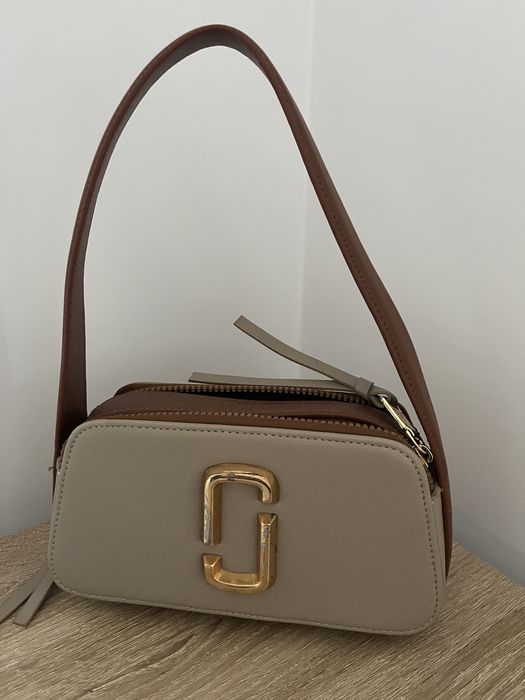 Torebka na ramie marc jacobs bezowa brazowa