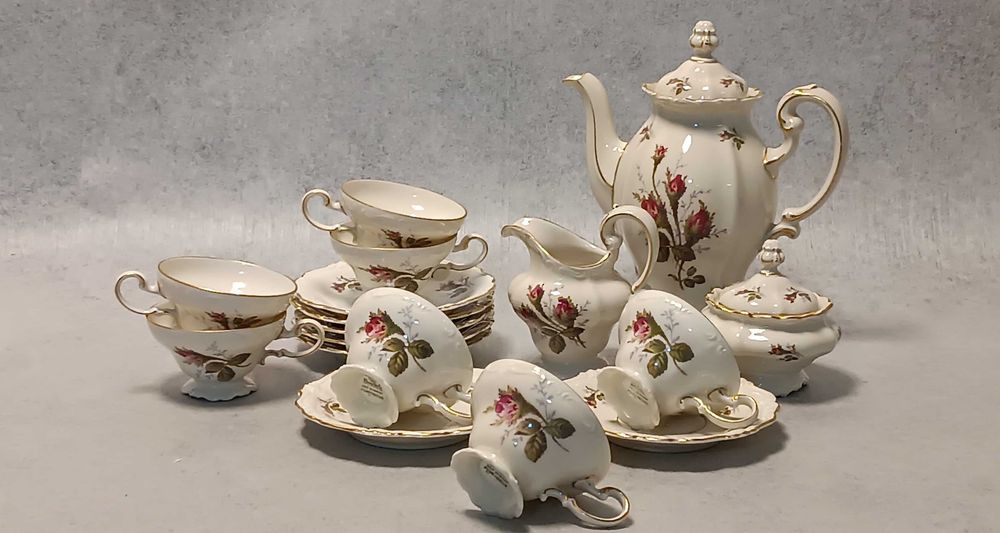 Rosenthal Pompadour Serwis 7-osobowy Moose Rose