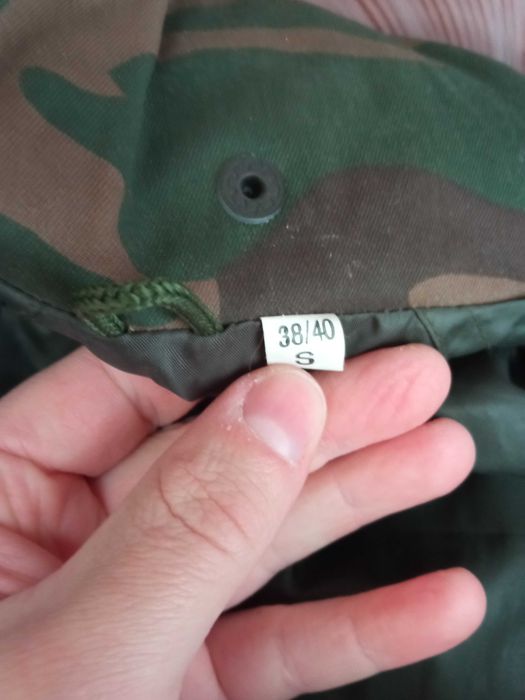 Casaco softshell camuflado Woodland corta vento impermeável S