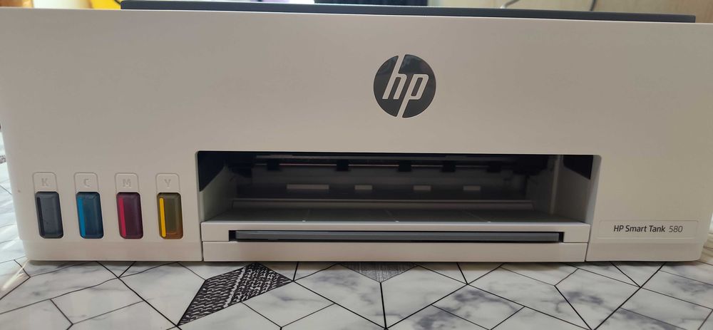 Новый принтер HP Smart Tank 580+Встроенное СНПЧ и WIFI