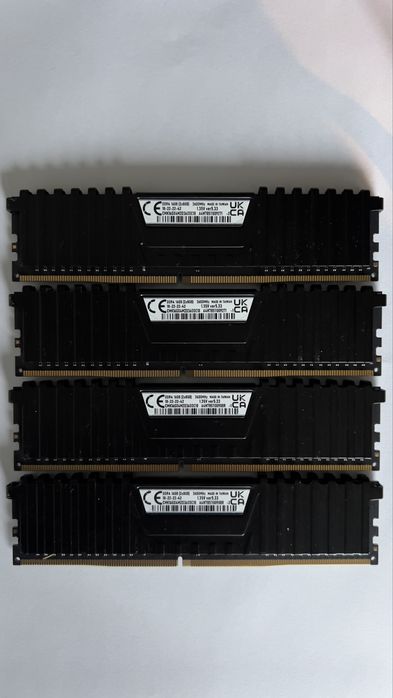 Corsair Vengeance LPX DDR4 3600MHz 32GB (4×8GB) CL18 Excelente Estado