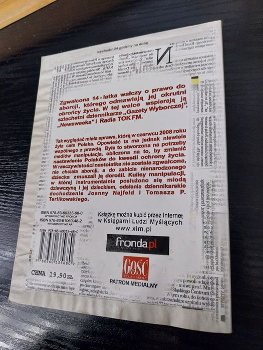 AGATA. Anatomia manipulacji  Tomasz P. Terlikowski, Joanna Najfeld
