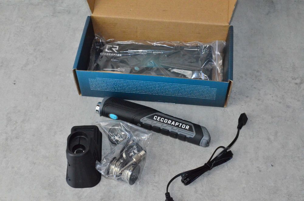 Lutownica akumulatorowa CecoRaptor Perfect Solder