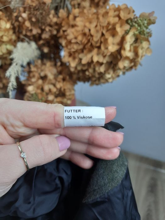 Długi płaszcz wełniany klasyczny na zimę kurtka zimowa płaszczyk Bauer