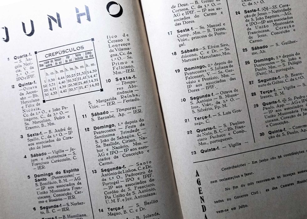 Santo António. Editorial Franciscana, Braga. 1949