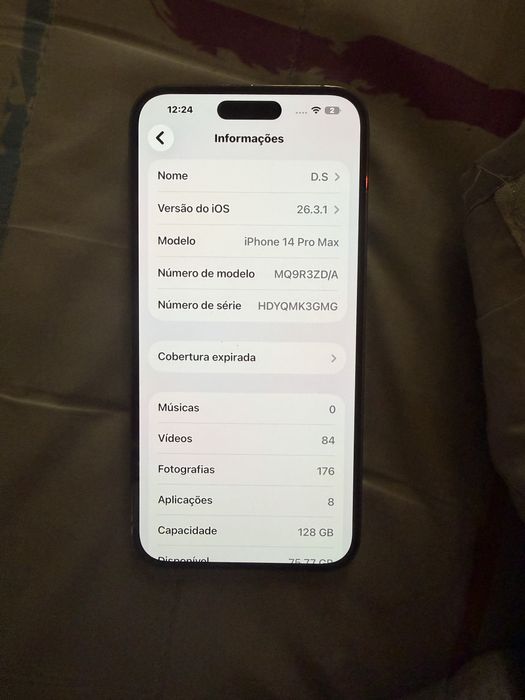Iphone 14 pro max dourado