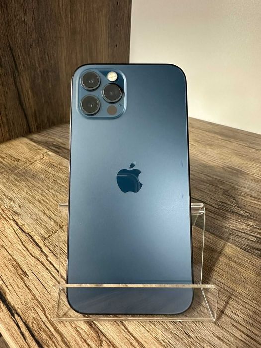 Smartfon Telefon Apple iPhone 12 Pro 128GB Pacific Blue bdb gwarancja