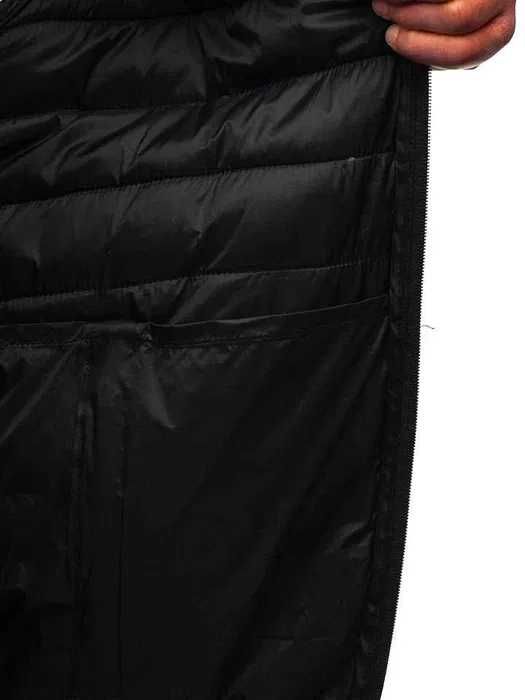 Куртка мужская демисезонная весенняя осенняя Hot с капюшоном стеганая