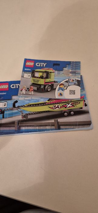Lego City 60254 Перевізник гоночного катера