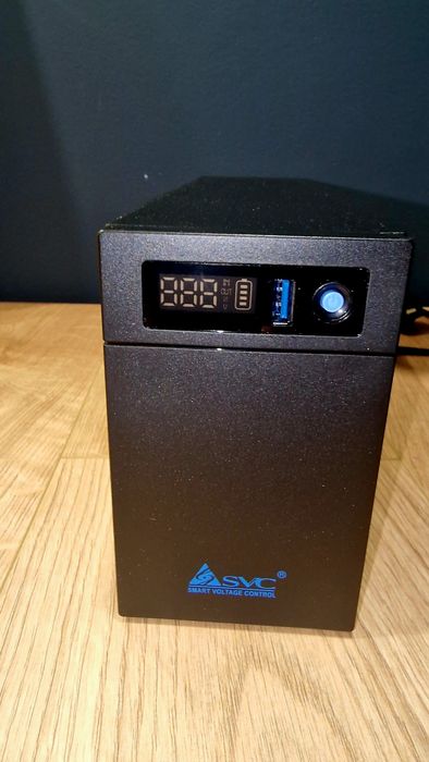 ДБЖ для роутера  SVC VX-1200LiB (LiFePO4) 1200VA / 720Вт — Стан нового