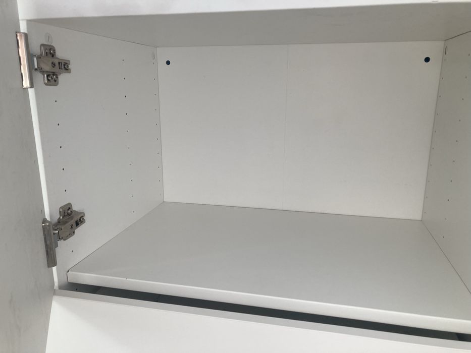 Szafka ikea besta - bialy połysk