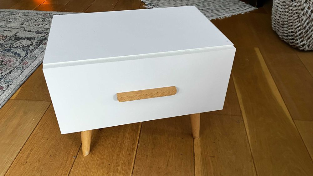 Szafka nocna, biała