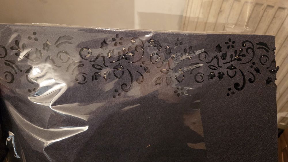 Filcowy bieżnik na stół 120x30