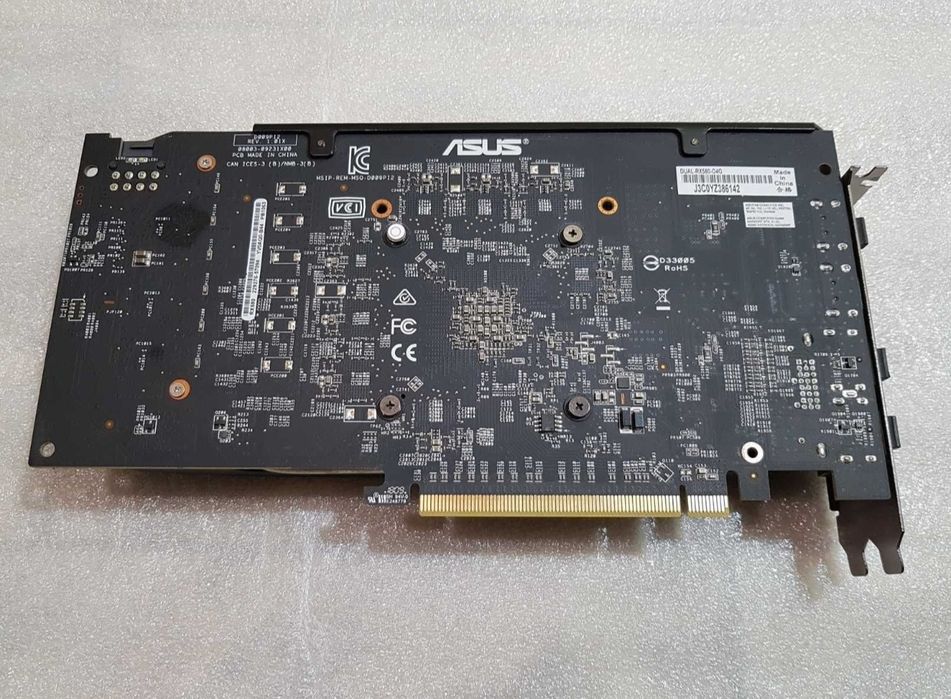 Топовая Asus Dual RX 580-8 Gb Gaming OC Магазин CompiC