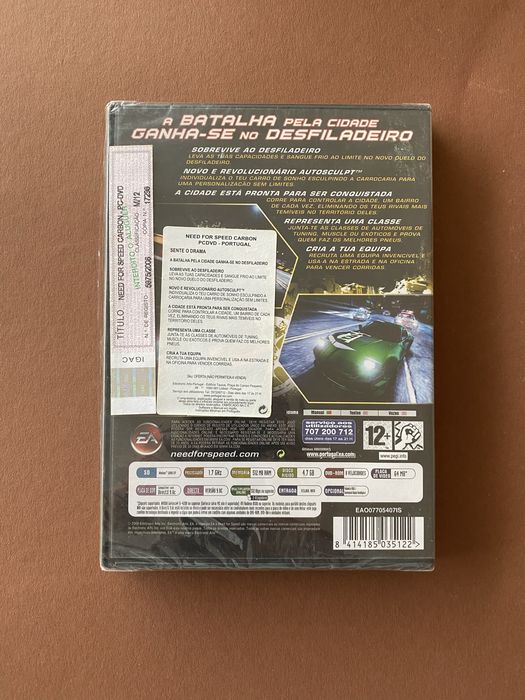 Need For Speed Carbon (PC DVD) Selado