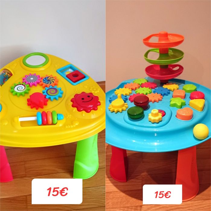 Mesa de atividades multissensorial para Bebé/Criança