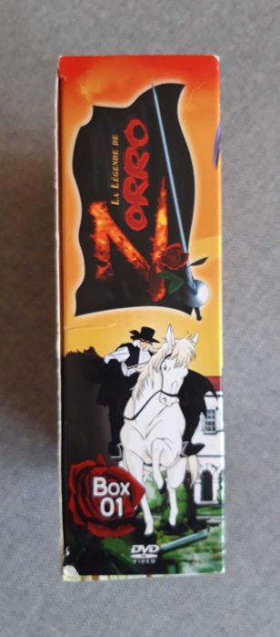 Pack 4 DVD desenho animado "ZORRO"