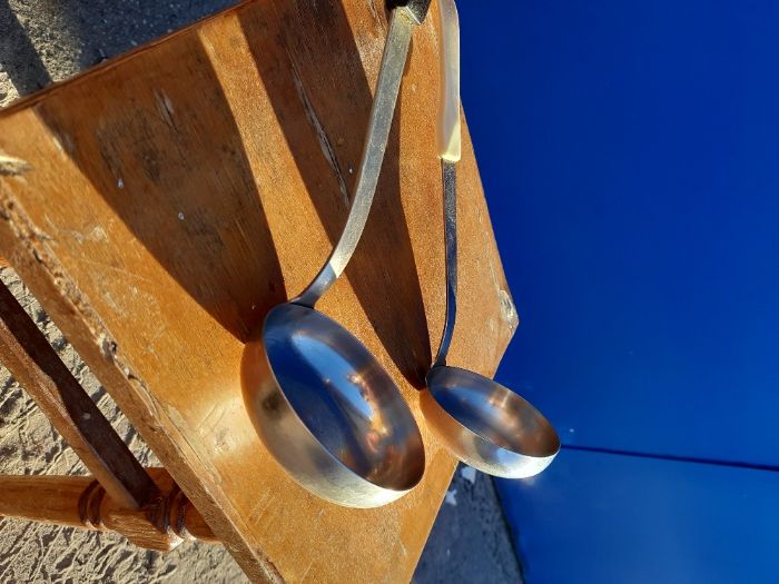 Половник черпак из нержавеющей стали качество СССР не магнитится