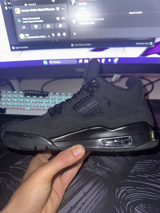 Jordan 4 black cats