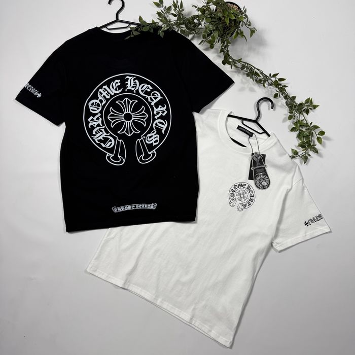 Футболка Chrome Hearts S-XL хром хартс tee T тішка hrom harts  не бейп на літо майка брендова