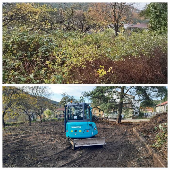 Piasek czarnoziem koparka wywrotka ogrod karczowanie utwardzanie wywoz