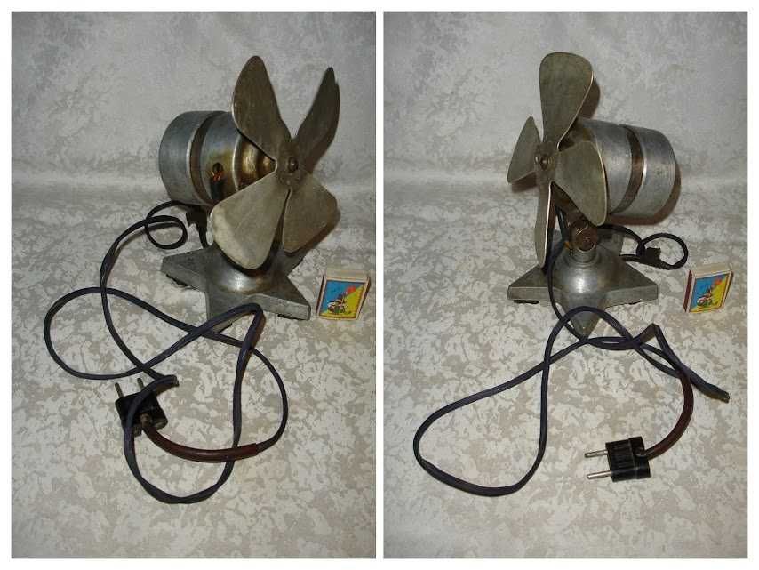 ЕлектроВЕНТИЛЯТОР звезда/ЗІРКА сталіна. Стан робочий. 25 Вт. ВІНТАЖ.