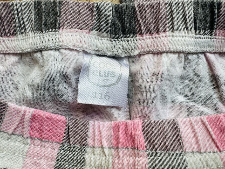 Spodenki w kratkę wide leg + geterki gratis