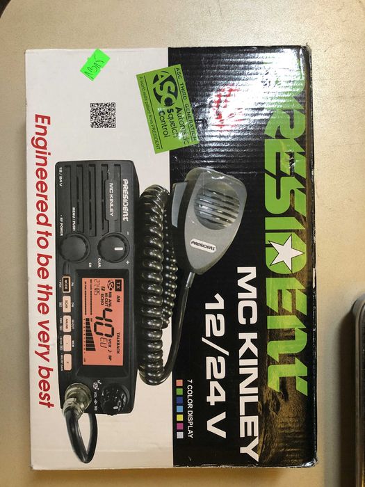 Sprzedam Radio CB President McKinley + antena ML-145 Made in Italy