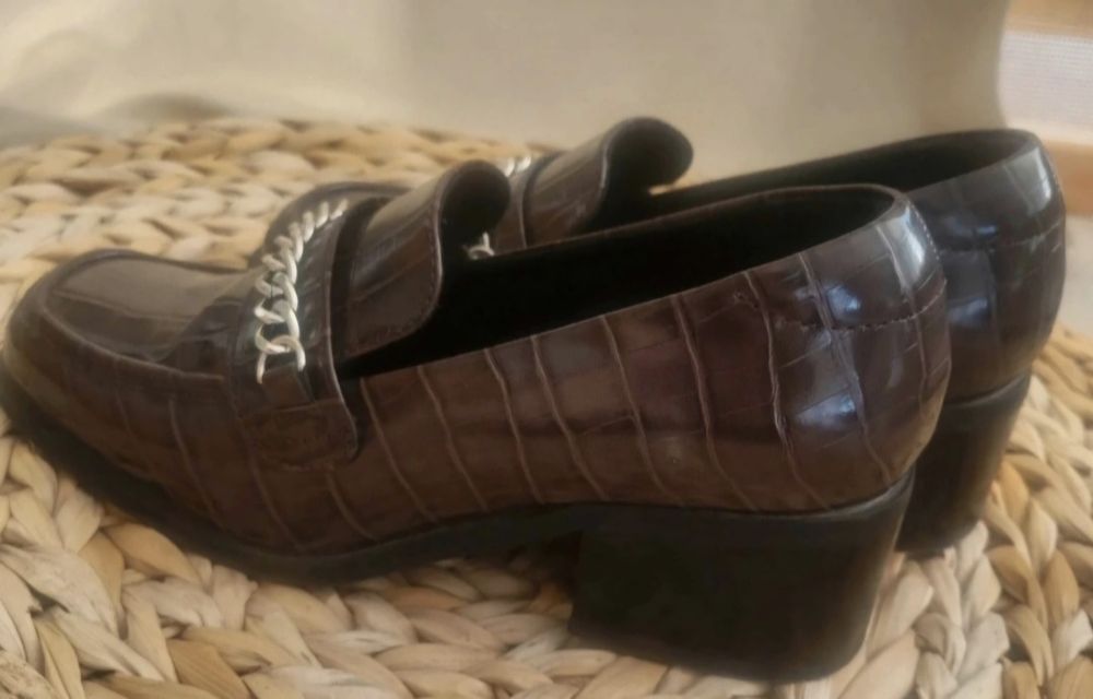 Mokasyny skórzane Vero Moda rozmiar 37
