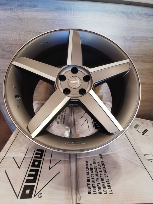 Легкосплавний диск MOMO Stealth R20 8,5J 5x112 ET35 DIA79,6 Mag Matt Anthracite Polished Arrow