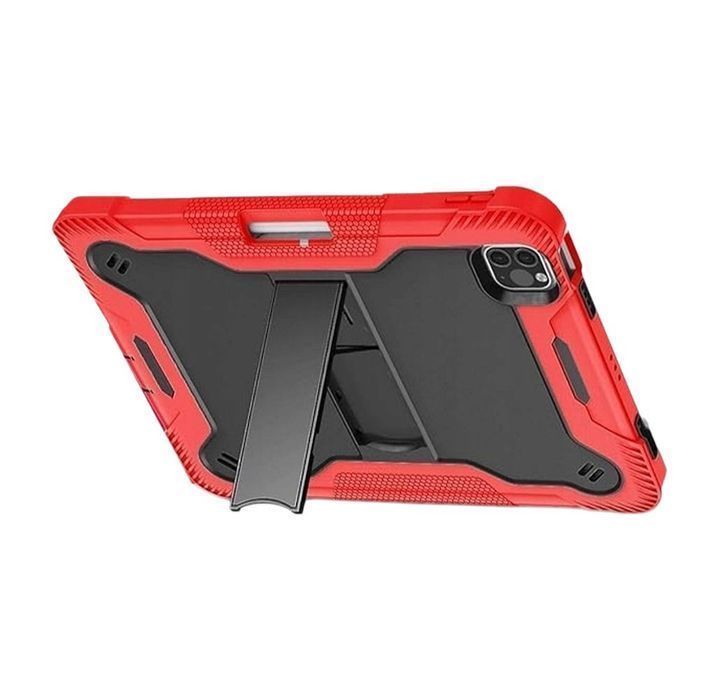 Pancerne Etui z Podstawką do iPad Air 5/4 Pro 11 2020/21 Czerwone