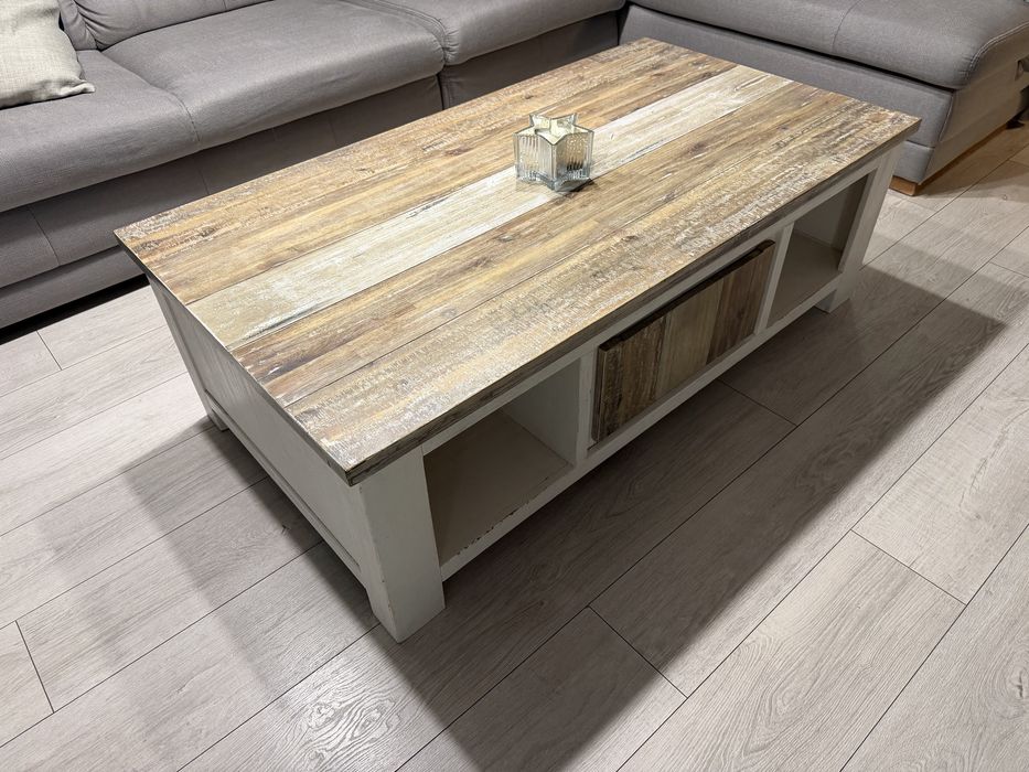 Lawa drewniana loftowa loft szafka
