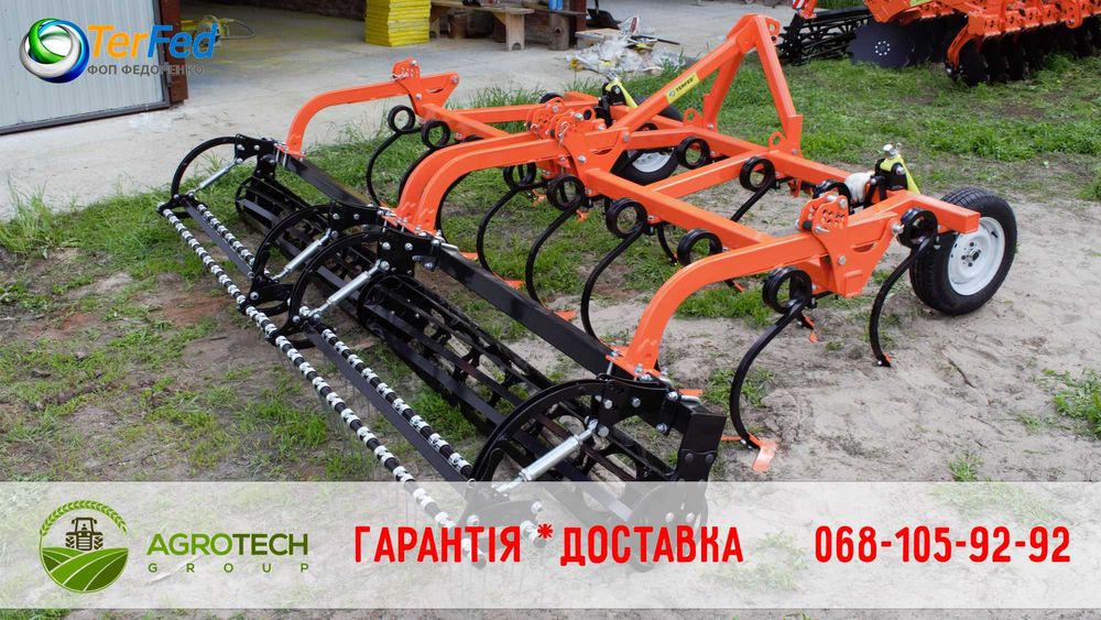 Культиватор причіпний навісний ВЕПР  3,8 4,2