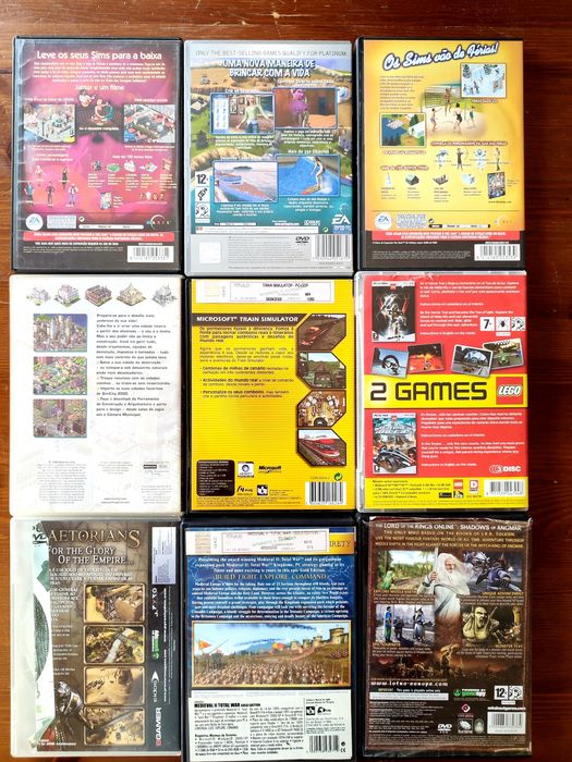 Counter Strike Battlefield Guild Wars Sims Lord of the Rings Medieval Jogos Impecáveis!