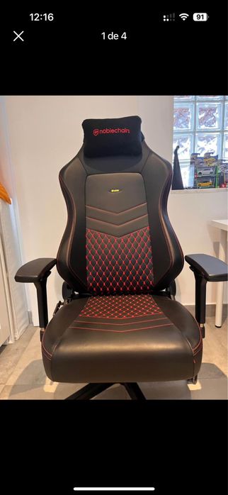Cadeira Noblechairs HERO - Preto/Vermelho
