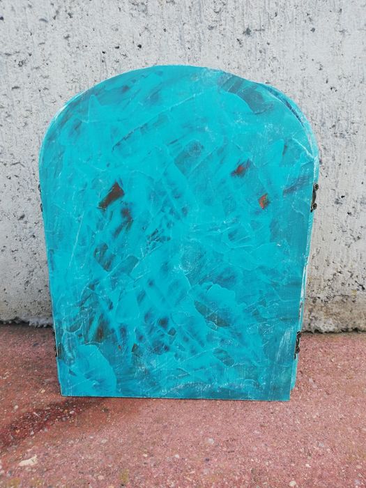 Obraz, obrazek, anioł, aniołek z czerwonym serduszkiem