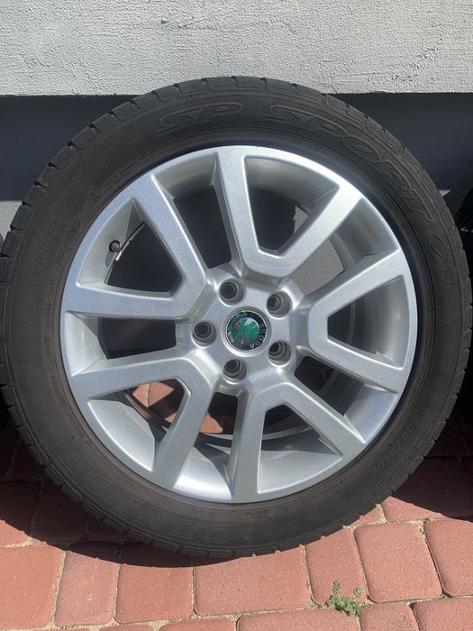 Oryginalne alufelgi Skoda Yeti, Kodiaq, Karoq, Oktawia, Superb II 225/50r17