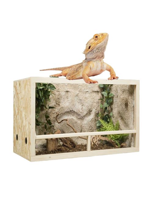 Terrarium z płyty OSB 150x80x80 cm dla gadów