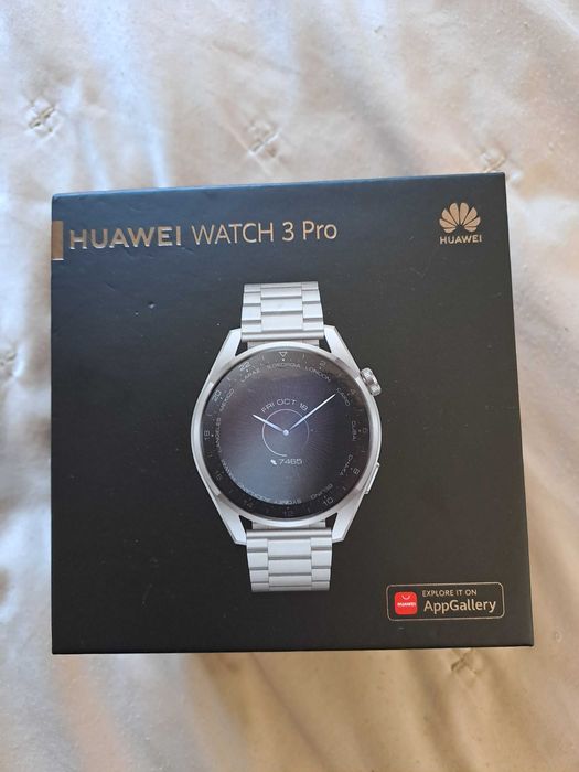 Smartwatch HUAWEI Watch 3 Pro Elite Titanium LTE Srebrny