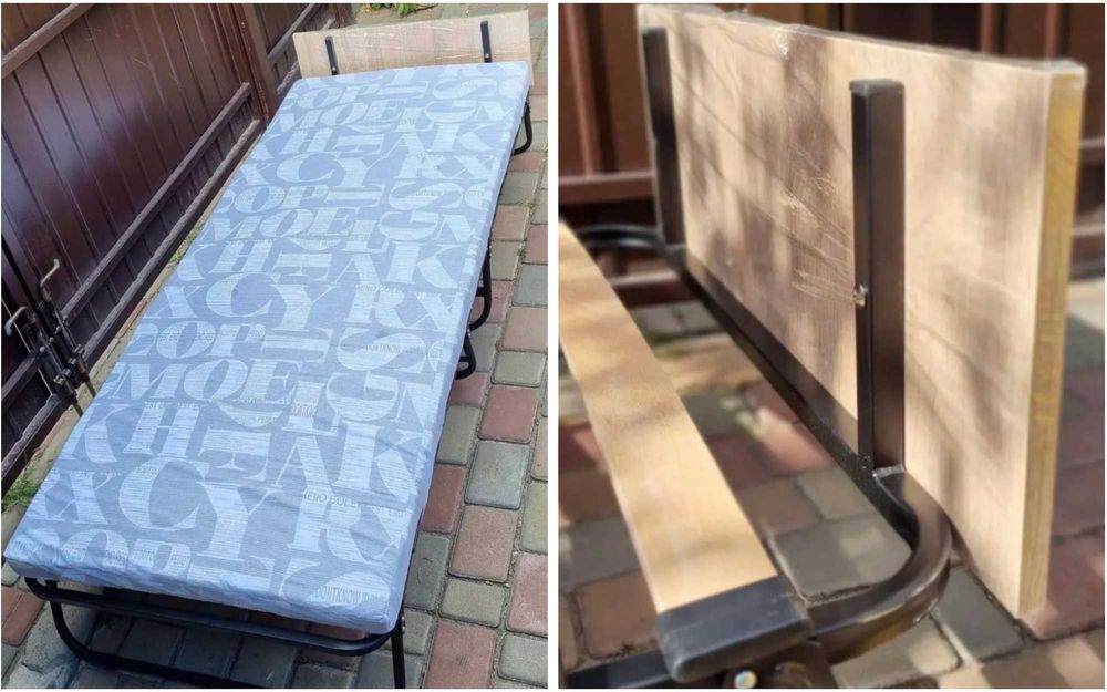 Кровать складная Раскладушка Розкладушка Ліжко Розкладачка з матрацом