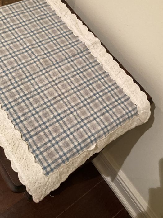 Conjunto de Colcha cama casal, Toalha  e Naperon