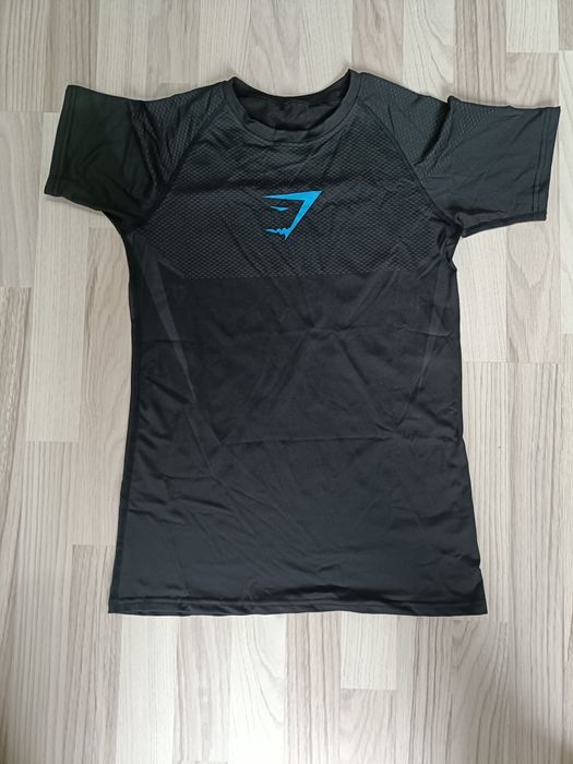 koszulka kompresyjna gym shark