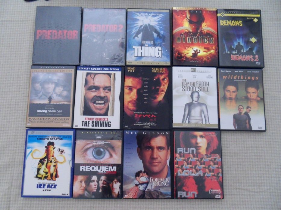 Diversos filmes em DVD- Já só tenho os da lista escrita