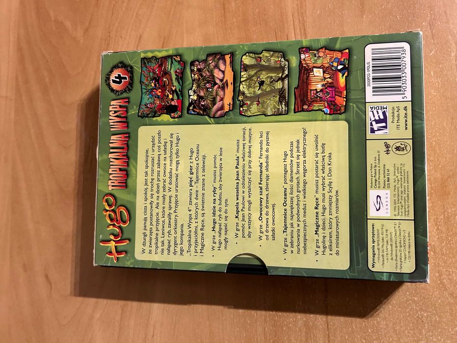 Hugo: Tropikalna Wyspa 4 | Gra Kolekcjonerska + Gratis gra Hugo