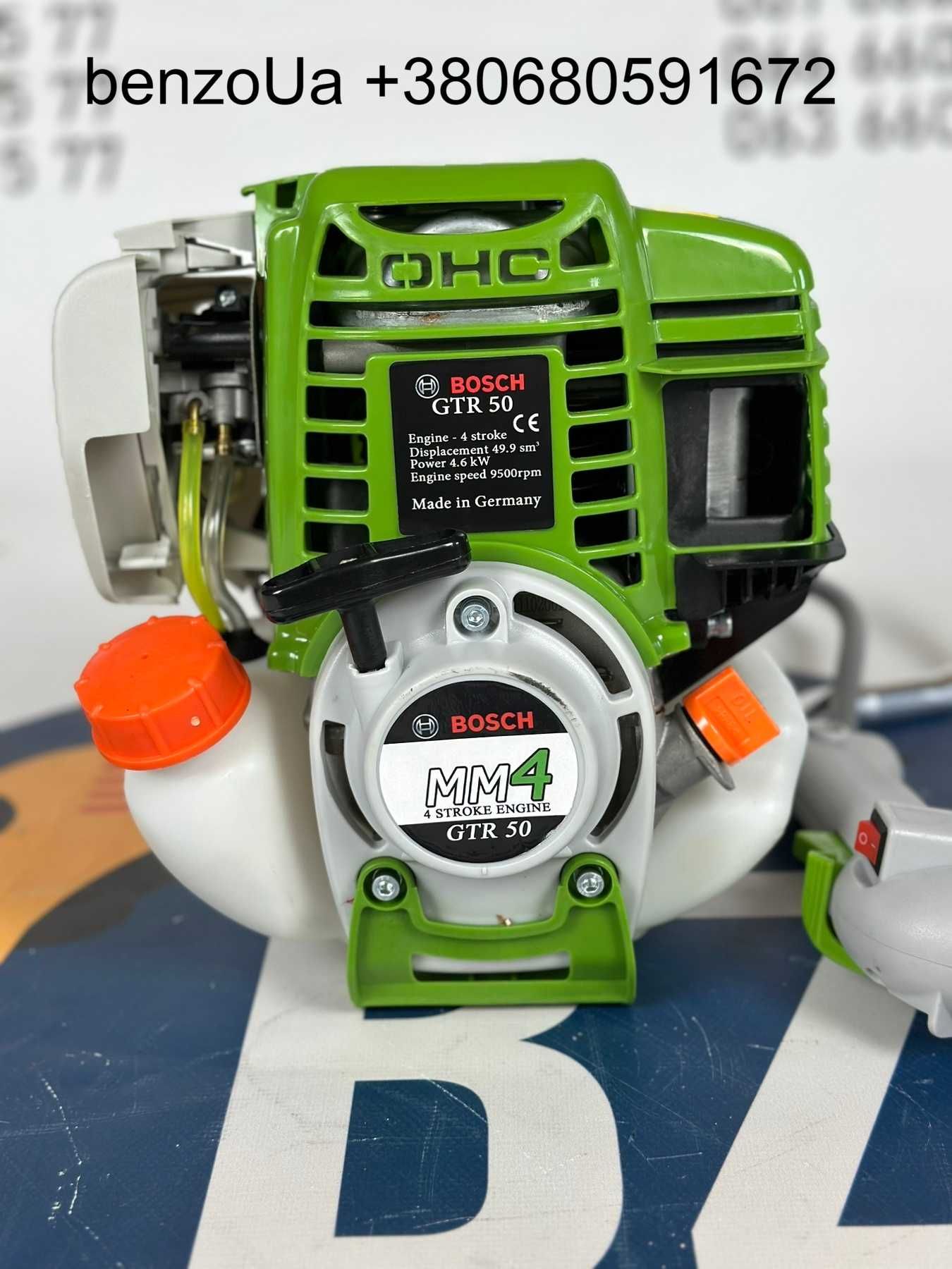 Бензокоса 4-х тактна Bosch GTR 50 мотокоса тример: 5 099 грн ...