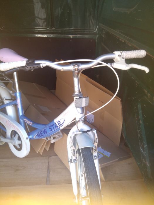 Bicicleta de menina.