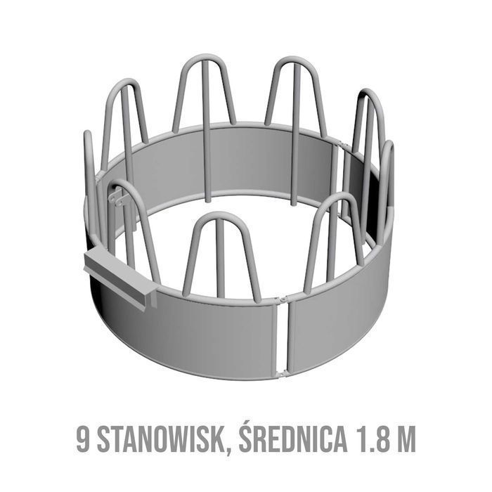 Paśnik dla koni i bydła – 9, 12 lub 18 stanowisk | Dostawa cały kraj