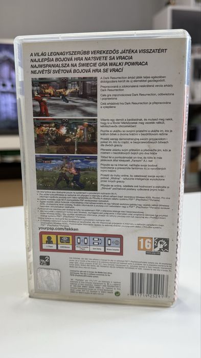 Gra PSP Tekken The Dark Resurection Resurrection Portable PlayStation